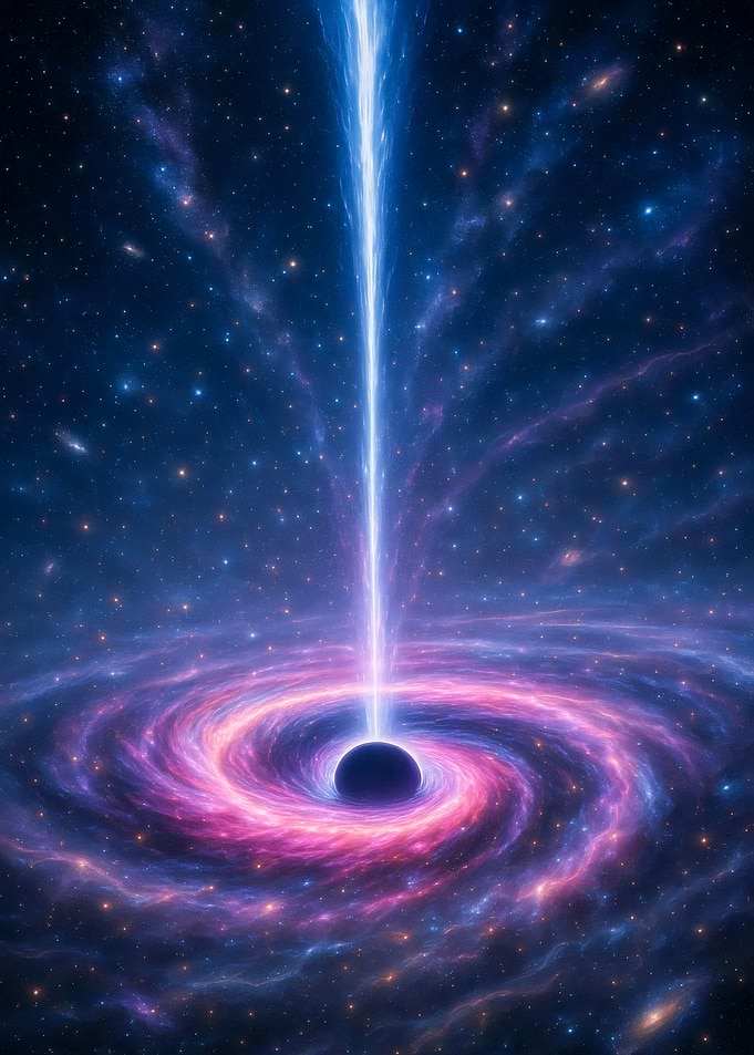 Black Hole with Energy Beam