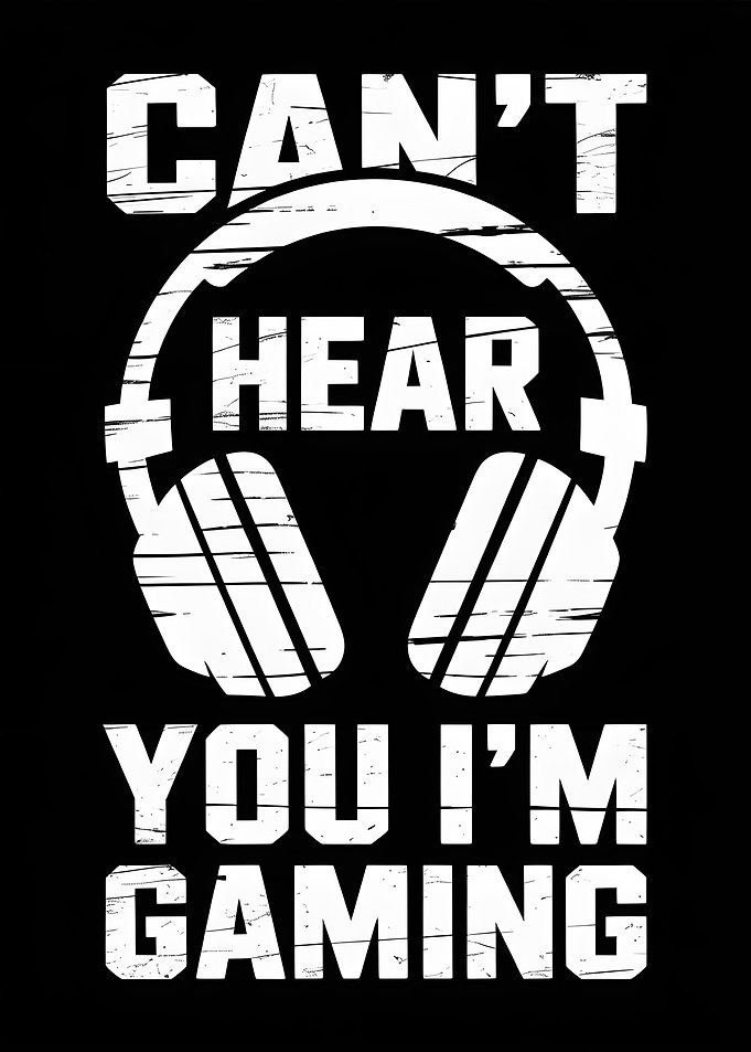Can't Hear You I'm Gaming