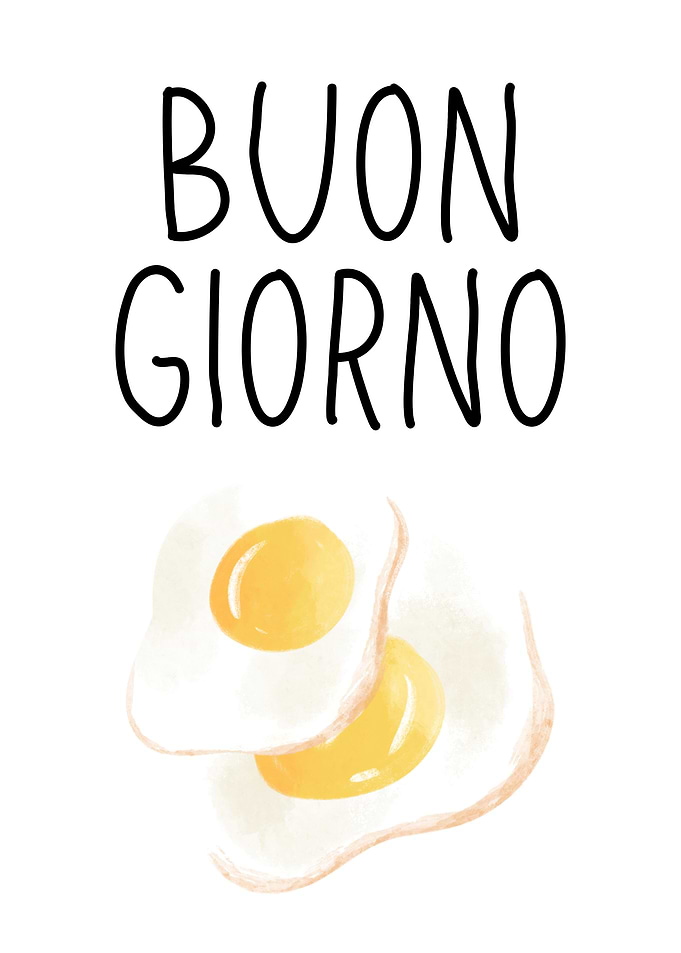 Buongiorno with Eggs