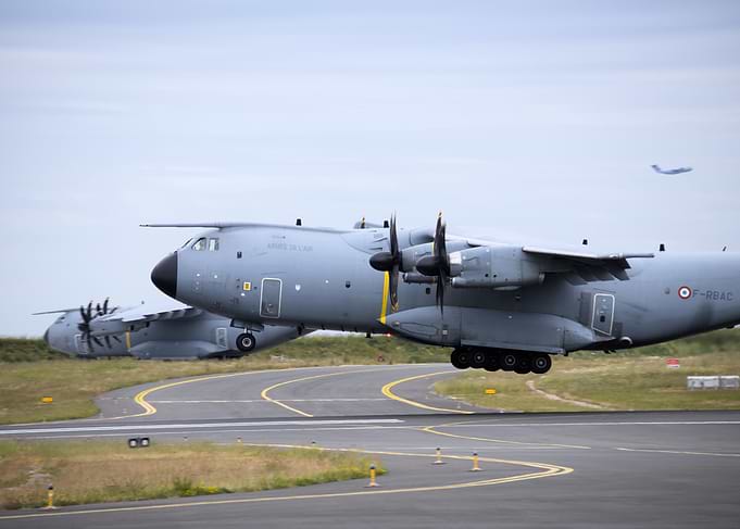 French Military Airbus A400M Atlas Aircraft
