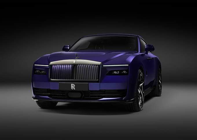 purple rolls royce