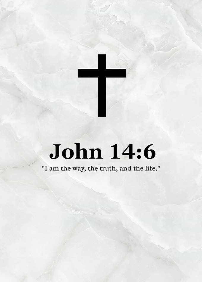 John 14:6 Bible Verse Quote
