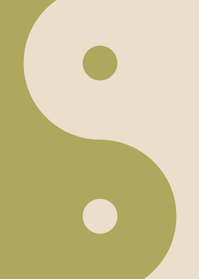 Yin Yang Symbol Art