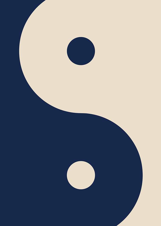 Yin and Yang Symbol Art