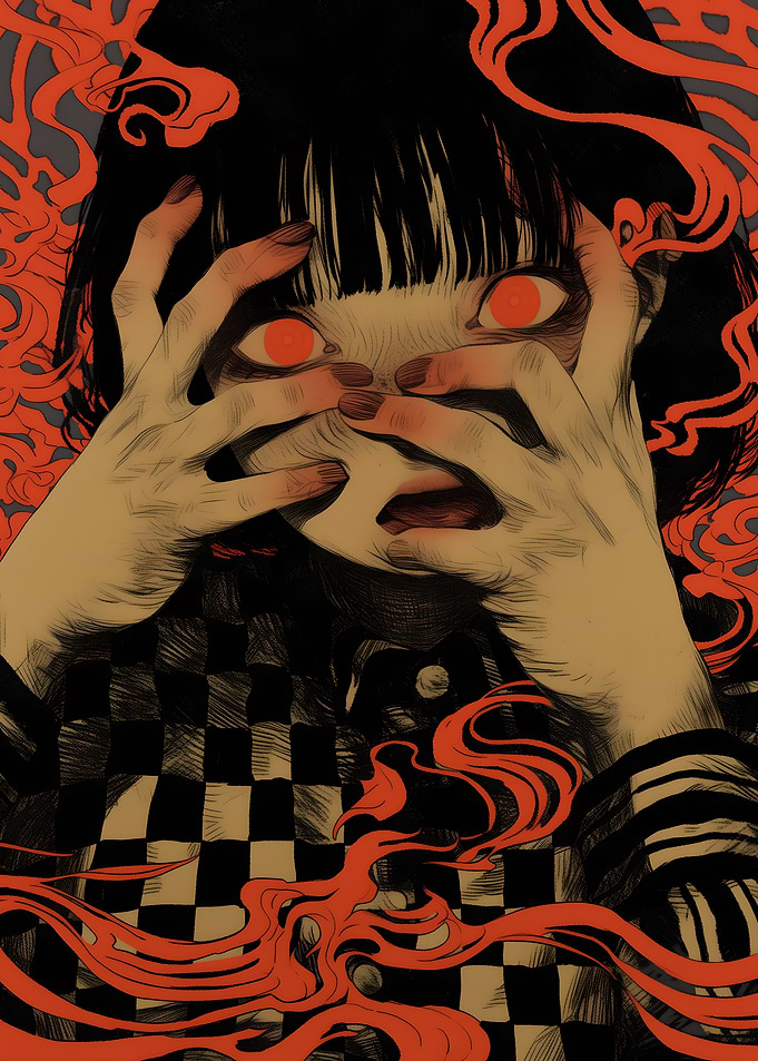 Creepy Gothic Girl
