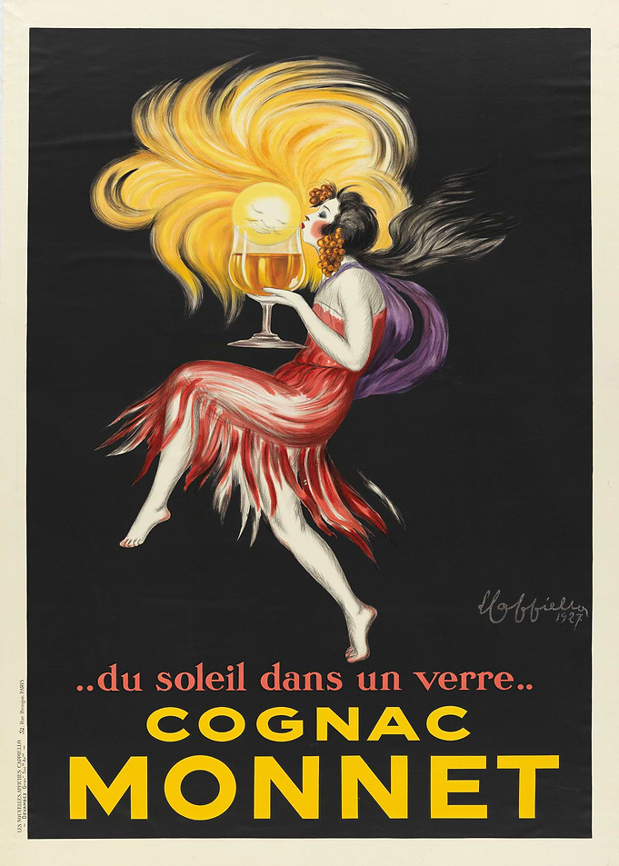 Cognac Monnet Vintage Poster by Leonetto Cappiello
