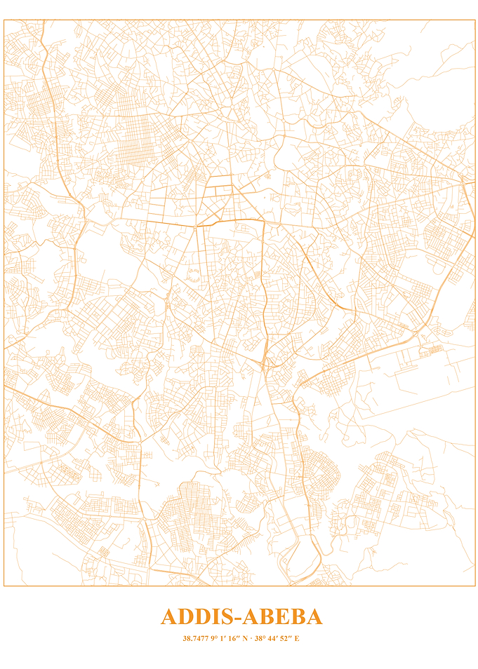 Addis Ababa City Map