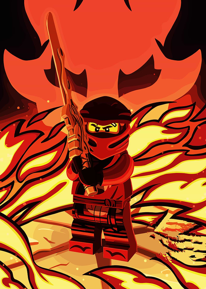 Lego Ninjago Kai Fire Ninja