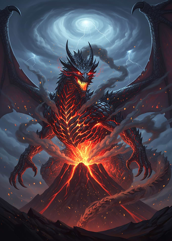 Volcanic Dragon Awakening