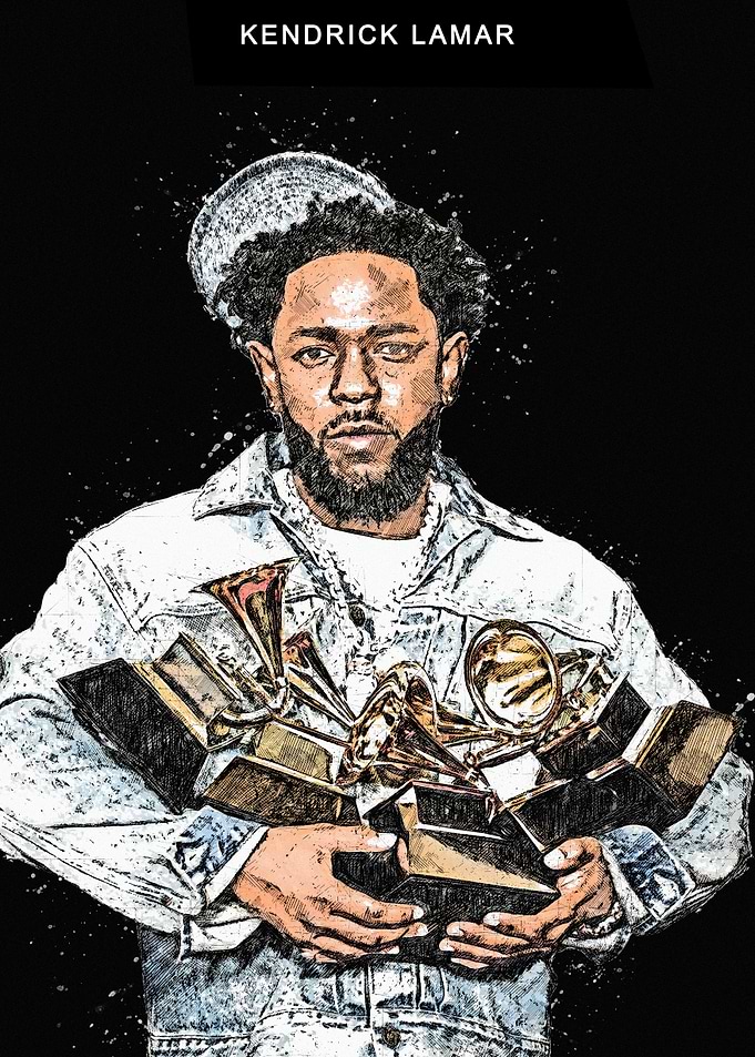 Rapper Kendrick Lamar