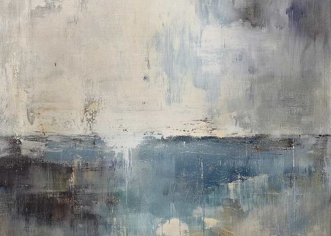 Abstract Seascape Painting
