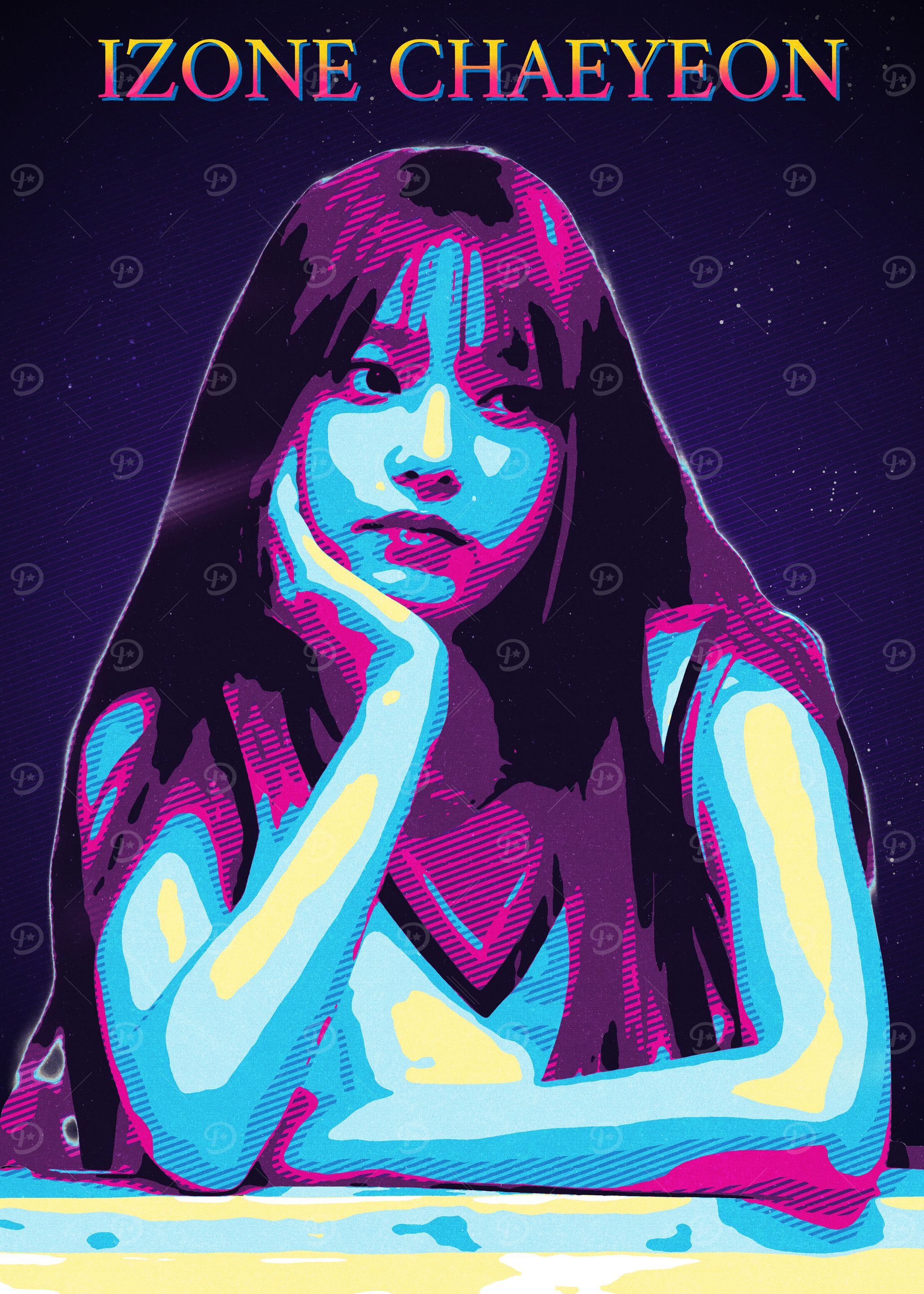 IZONE Chaeyeon Retro Portrait
