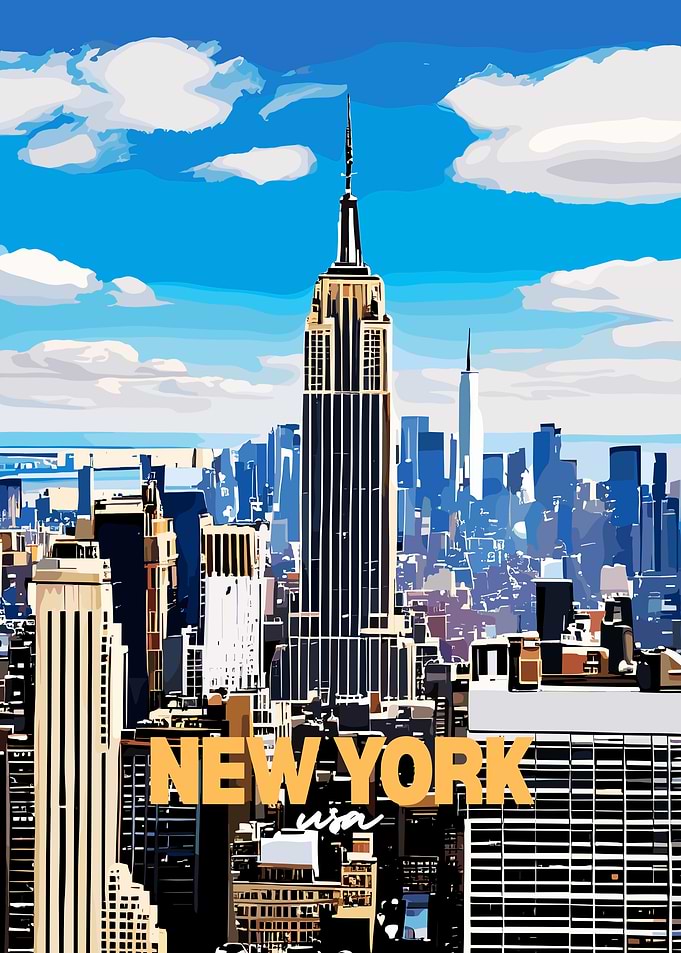New York City - Illustration