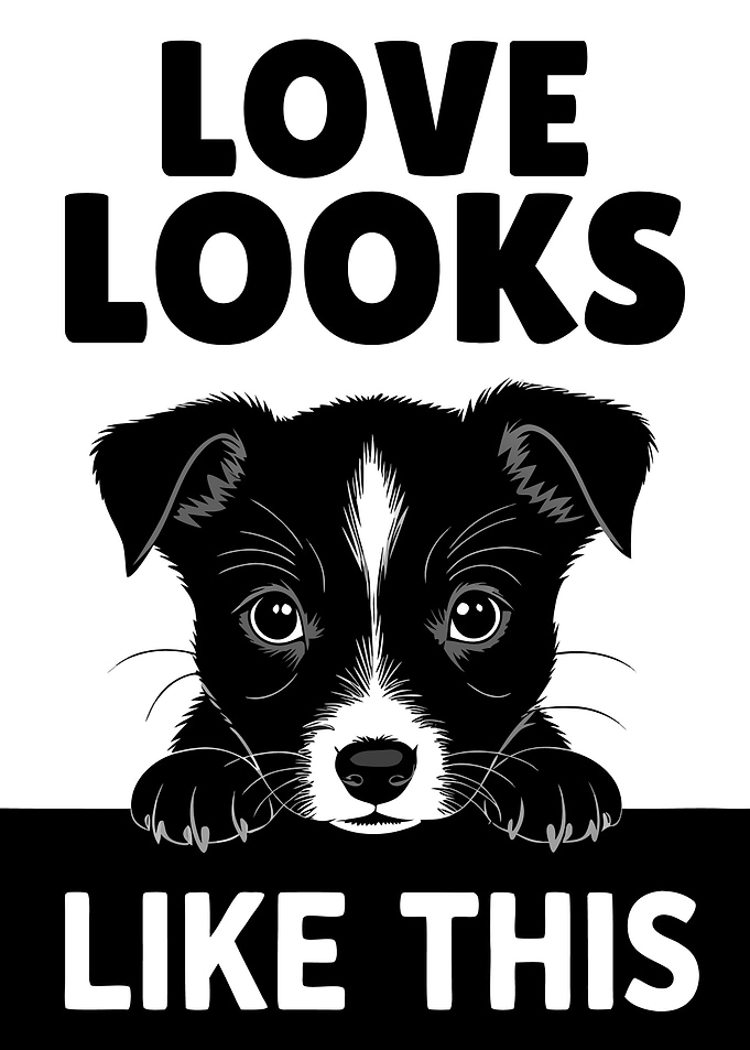 Love Looks Like This Puppy
