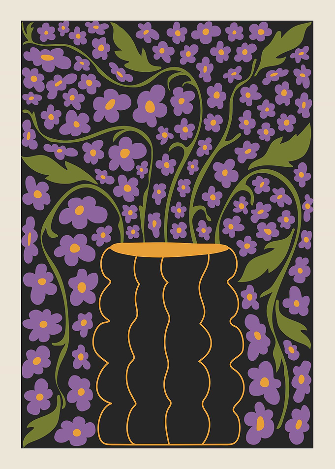 Floral Still Life with Vase