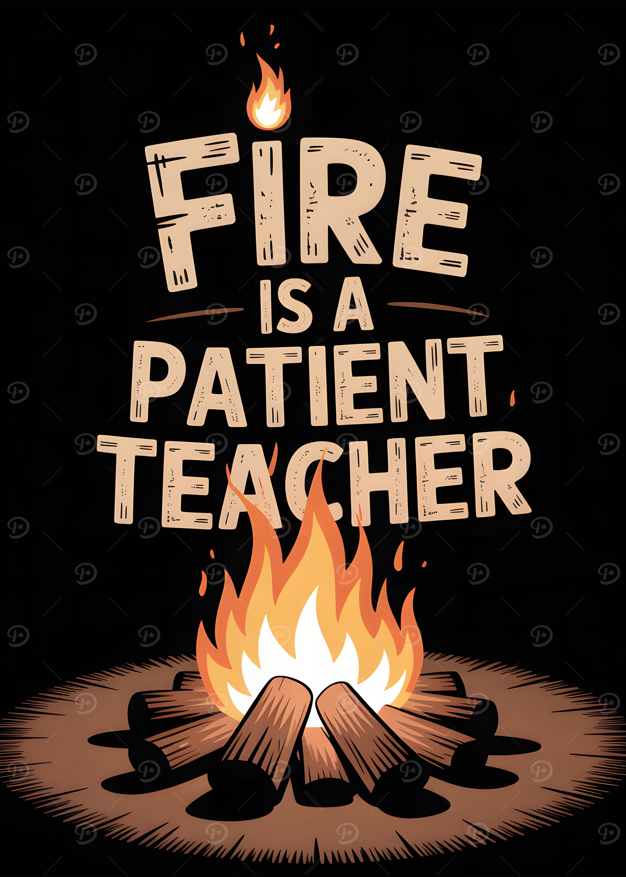 Fire is a Patient Teacher
