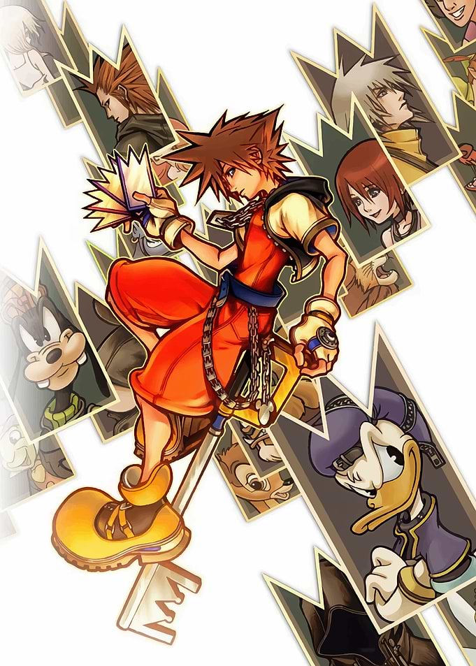 Kingdom Hearts Sora Artwork