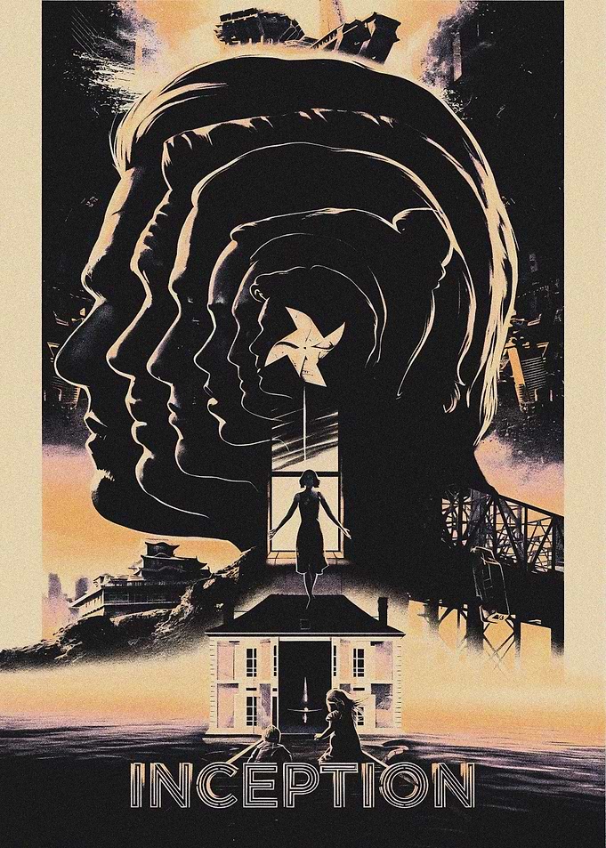 Inception Movie Poster Art