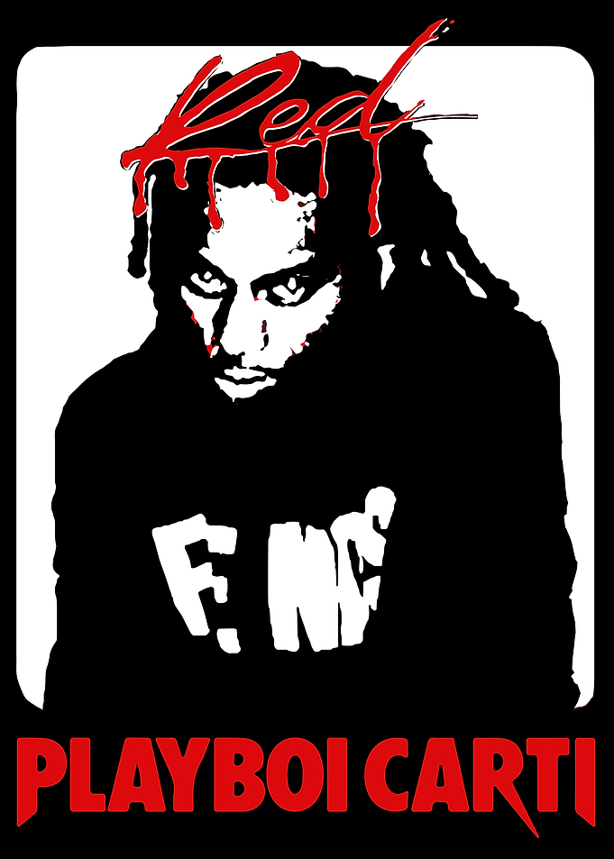 Playboi Carti Red Album Cover Art