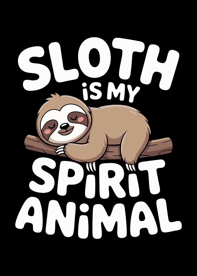Sloth is my spirit animal