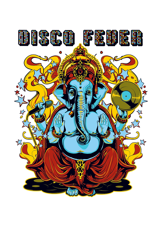 Disco Fever Ganesha