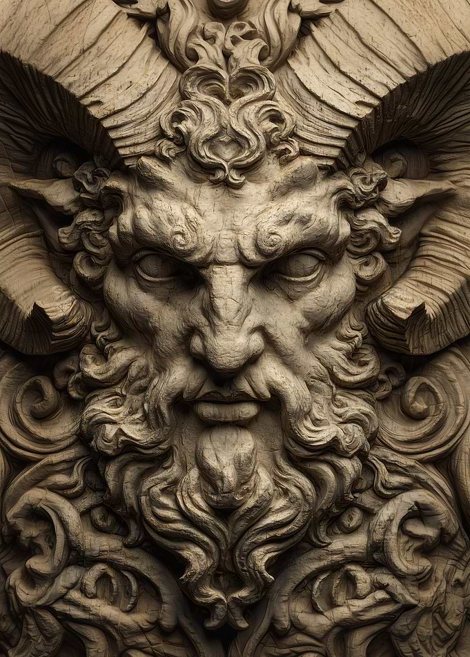 Carved Demon King