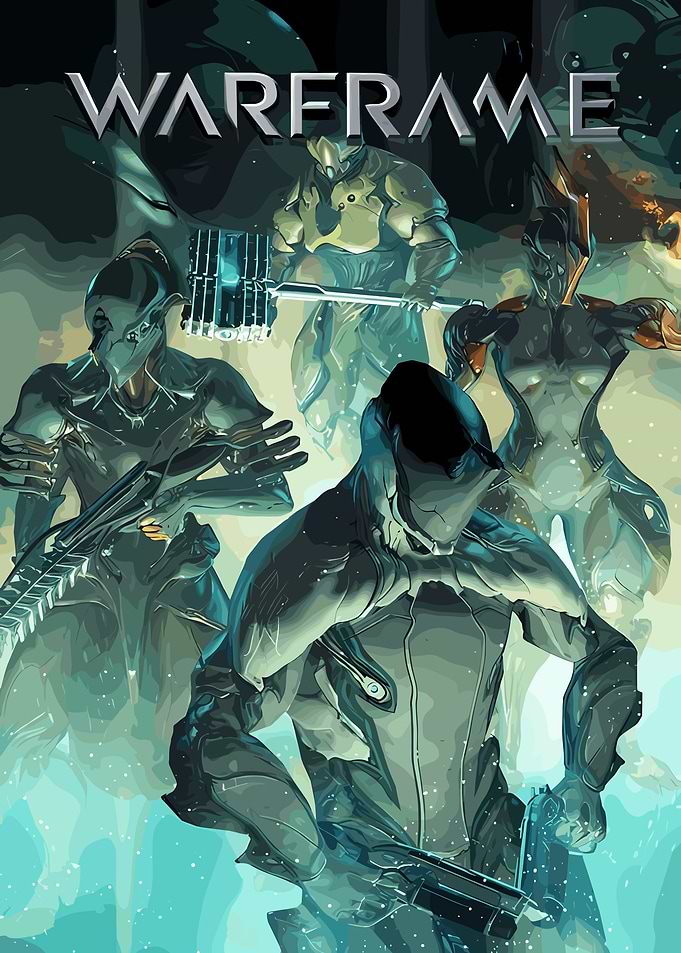 Warframe Game Poster