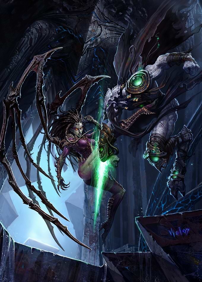 Queen of Blades' Green Fury