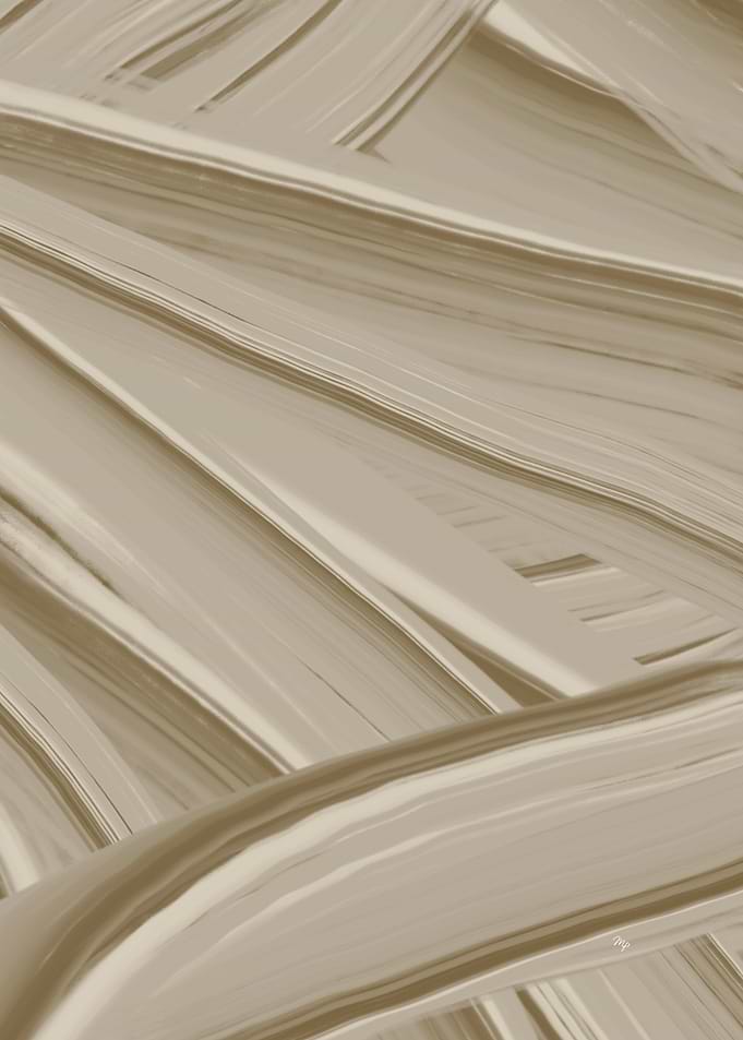 Abstract Coffee Paint strokes