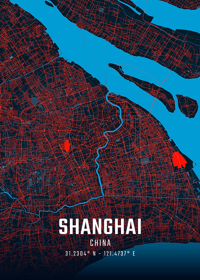 Shanghai City Map