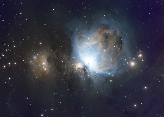 Orion Nebula in Deep Space