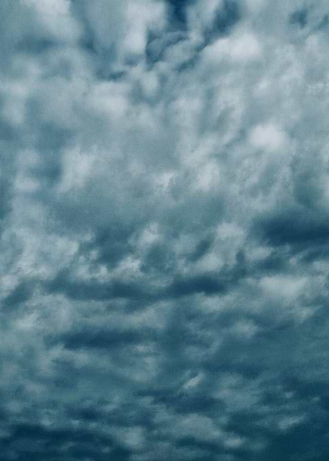 Overcast Sky with Dense Clouds