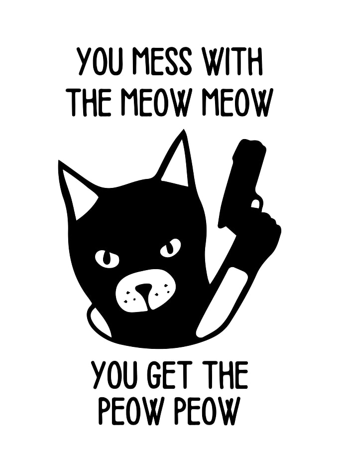 Meow Meow Peow Peow Cat