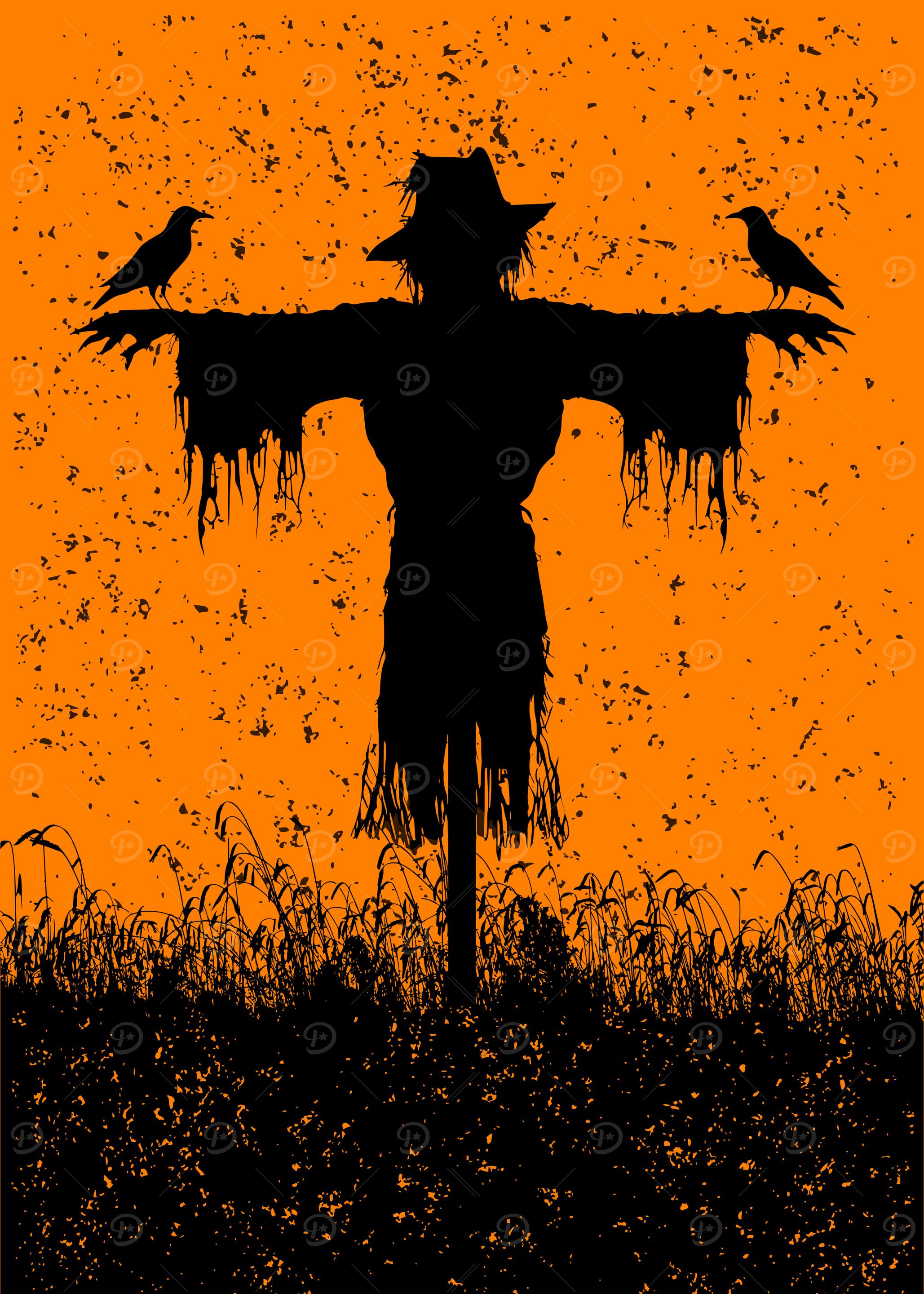 Halloween scarecrow