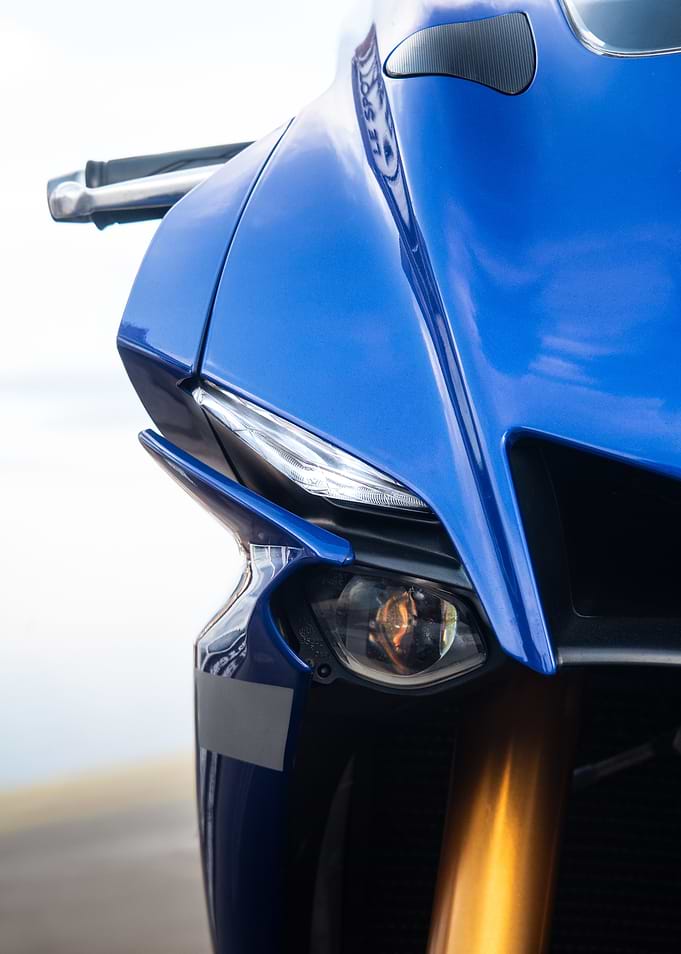 R1 Blue Motorcycle