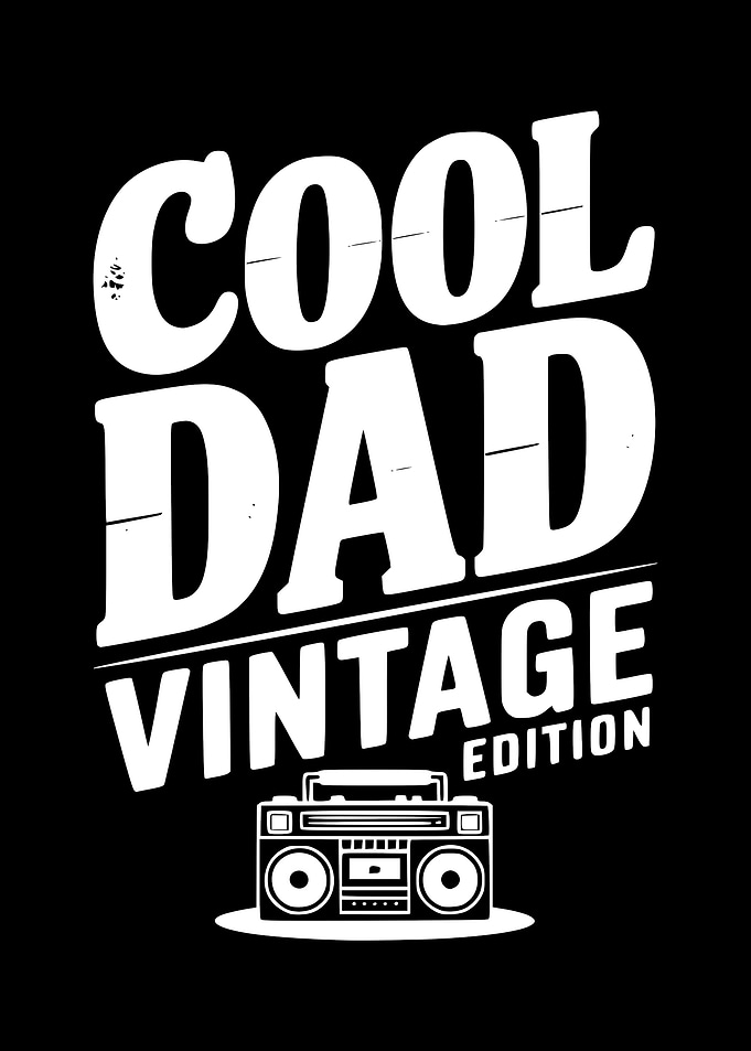 Cool Dad Vintage Edition Graphic
