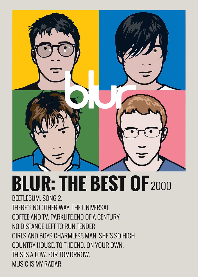 Blur The Best Of 2000 Album