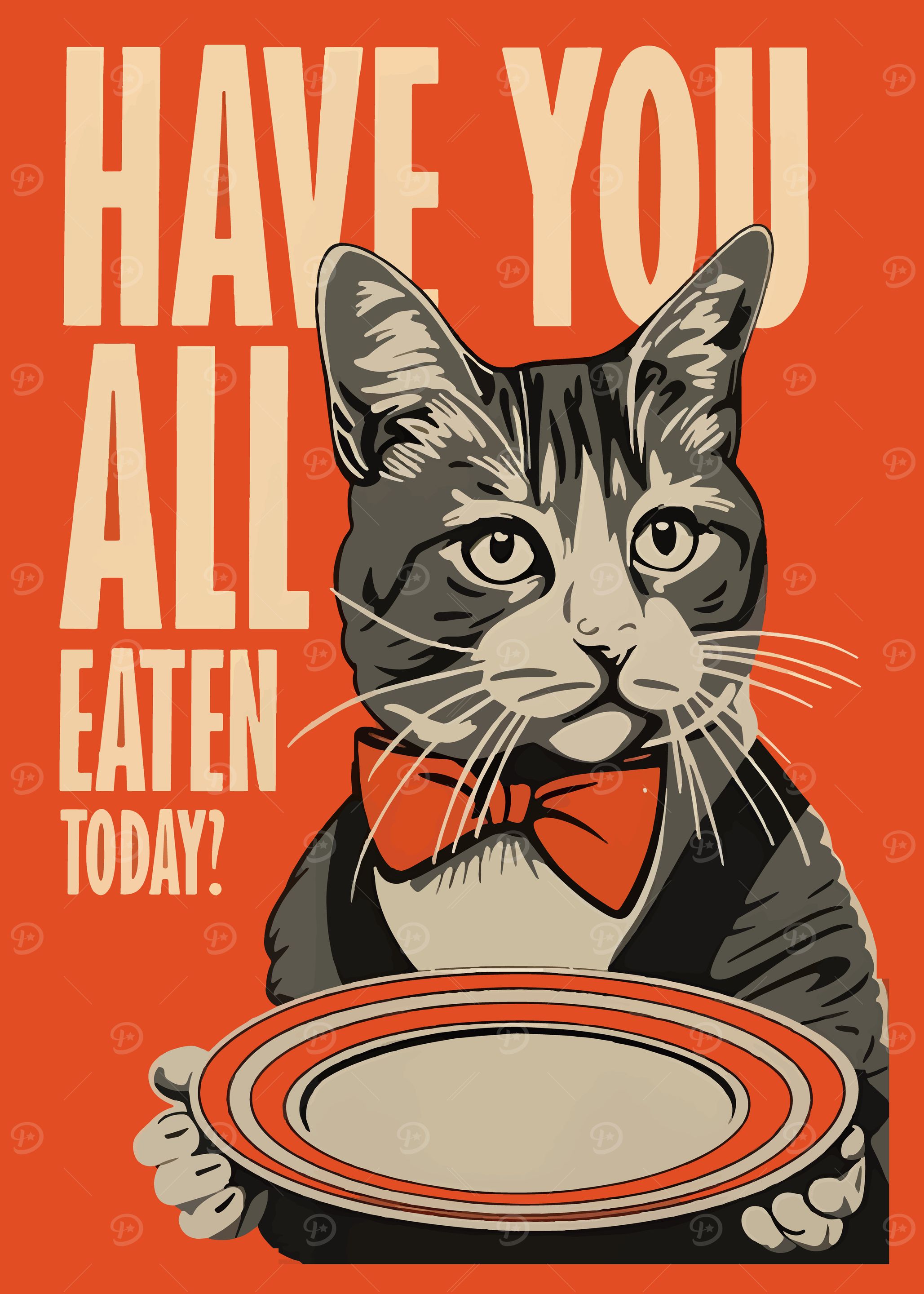 Have You All Eaten Today Cat