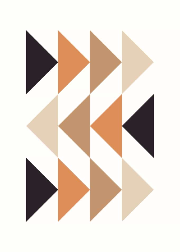 Geometric Triangle Pattern