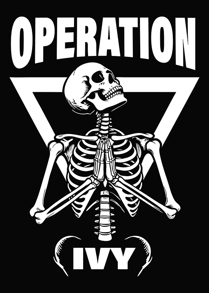 Operation Ivy Skeleton Graphic