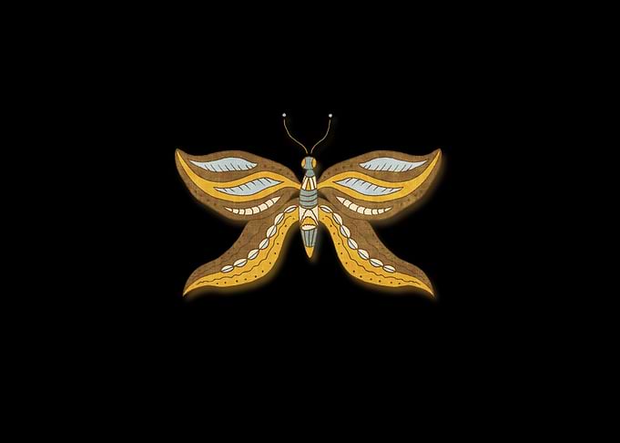 Stylized Butterfly Illustration