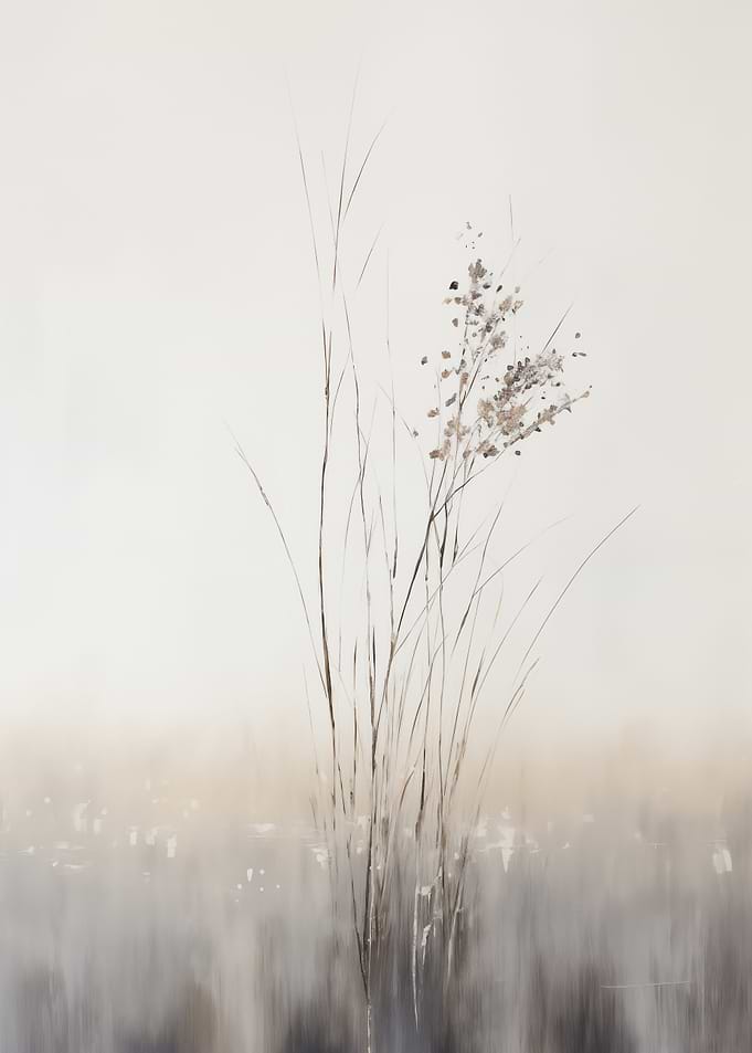 Minimalist Grass Painting