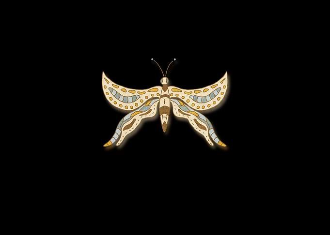 Hot Moth Illustration