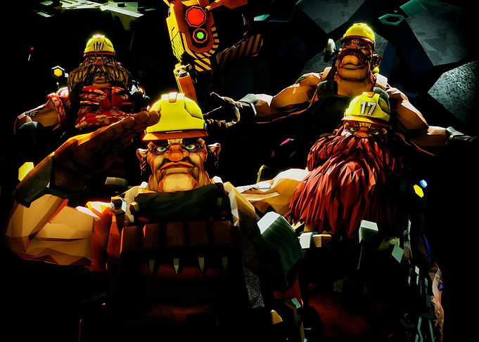 Deep Rock Galactic Dwarves