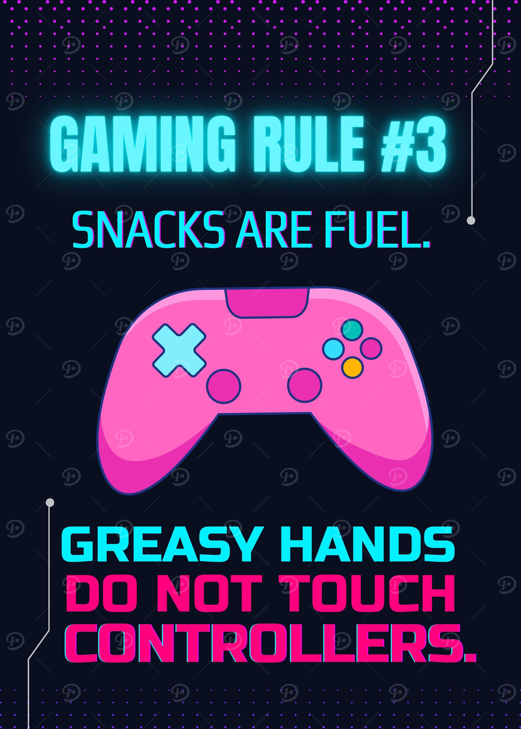 Gaming Rule #3: Snacks are Fuel