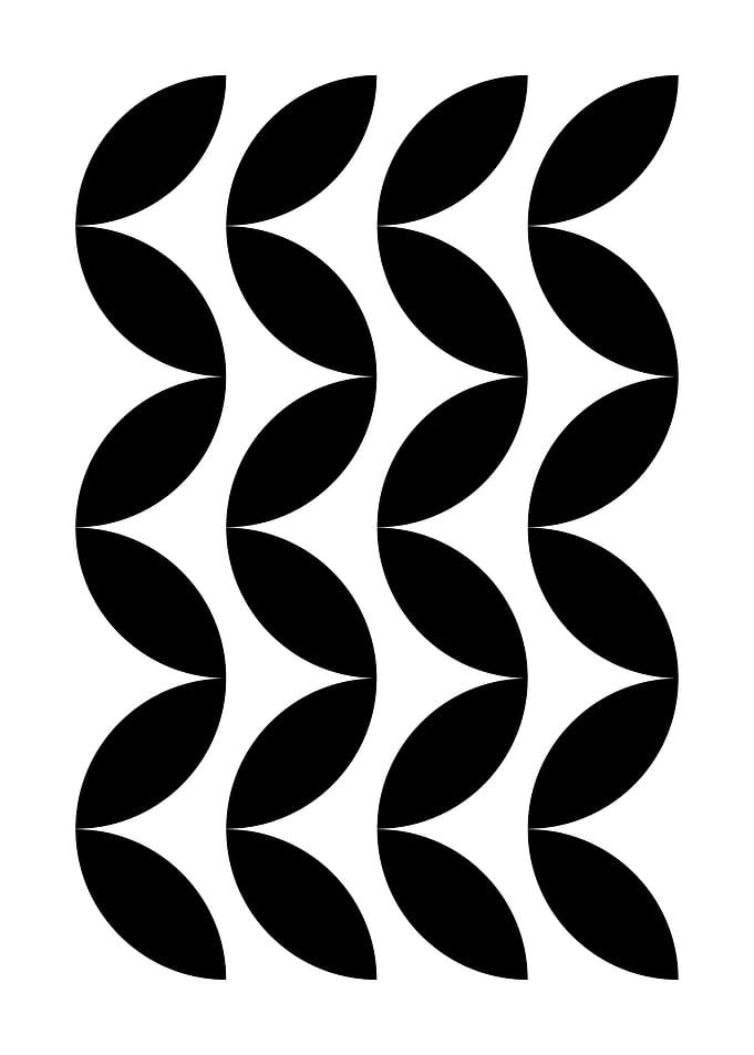 Black and White Geometric
