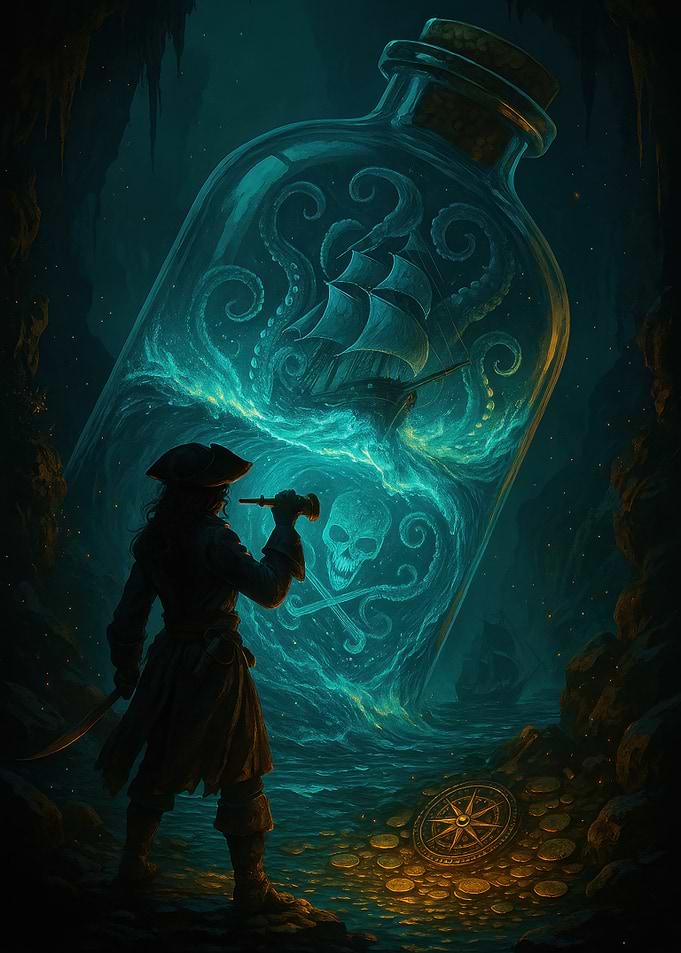 Pirate's Dream in a Bottle