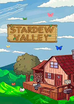 Stardew Valley Farmhouse Illustration