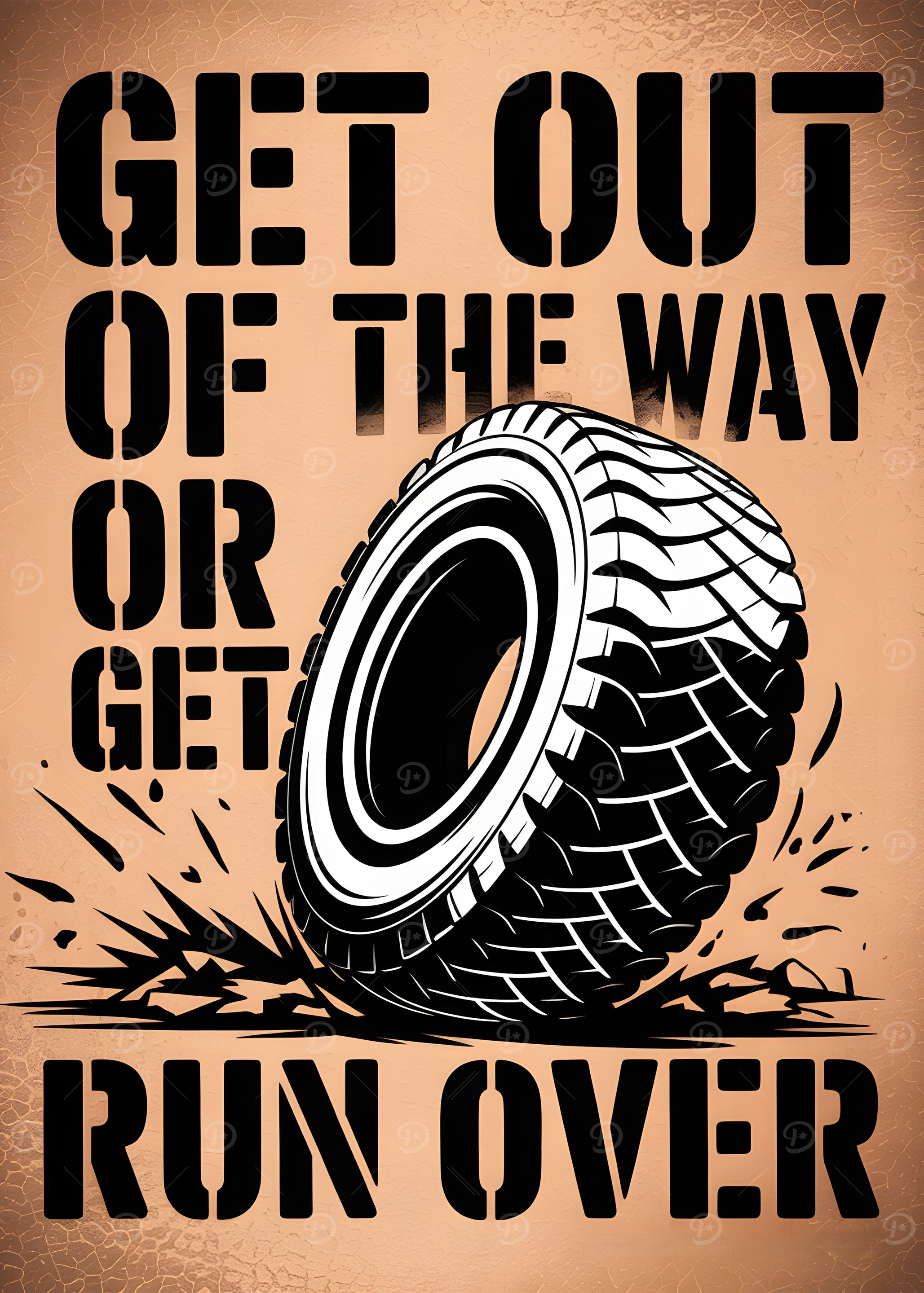 Get Out of the Way Poster