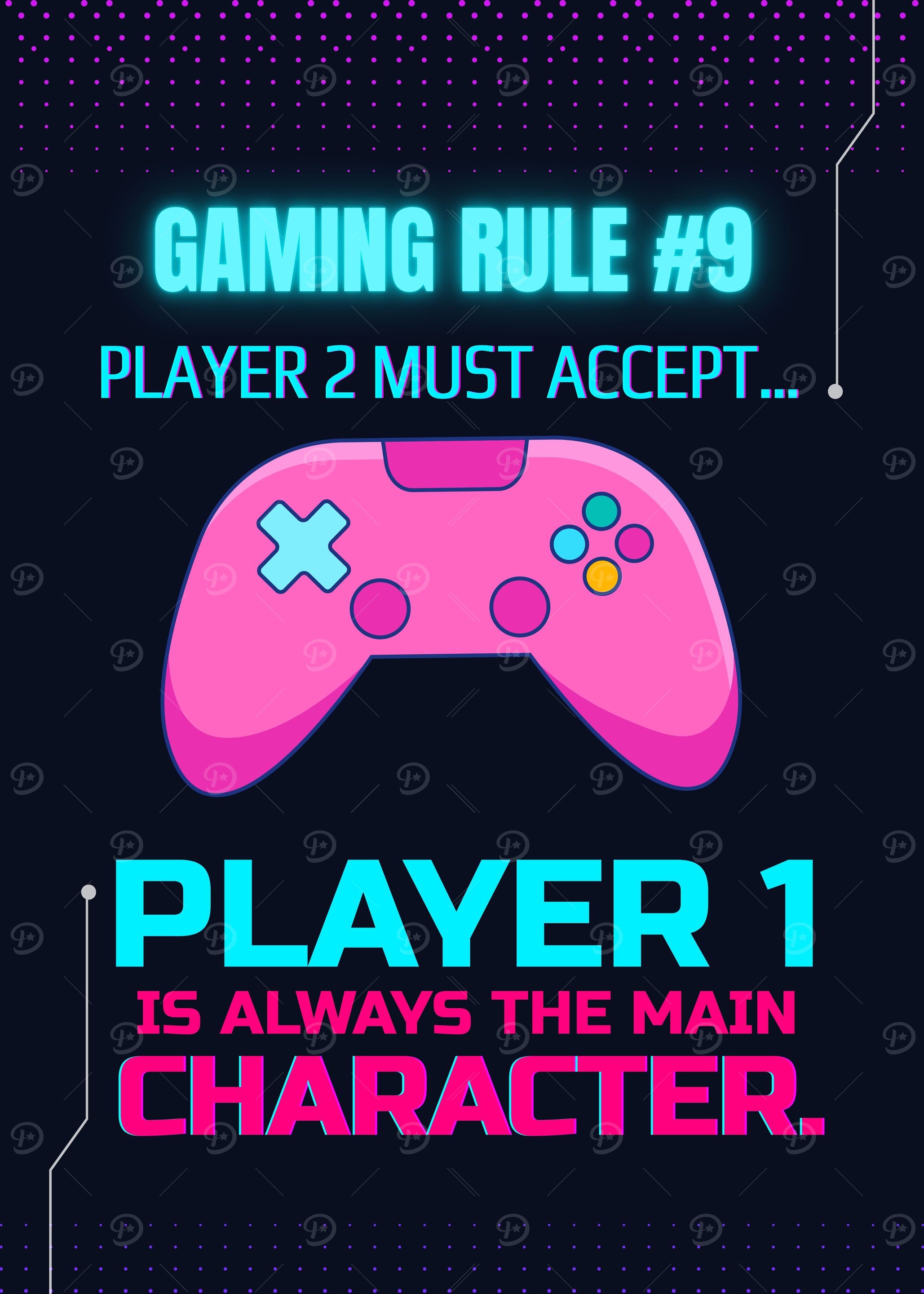 Gaming Rule #9: Player 1 Dominance
